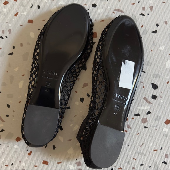 Staud Alba Ballet Flat Black Netting Size 42, US 12 - Picture 8 of 9